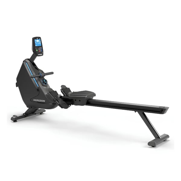 Máquina de Remo Plegable Horizon Fitness Oxford 6 com armazenamento vertical e resistência eletrónica